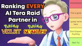 Ranking EVERY AI Partner in #Pokemon Scarlet & Violet