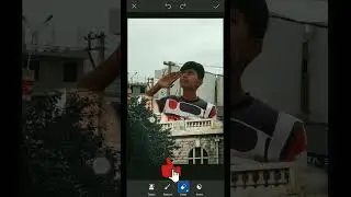 Saluting India flag 15th August photo editing 