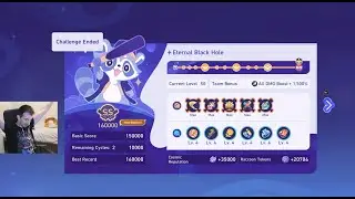 Max Score (Trial Characters Only) on Eternal Black Hole - The Legend of Galactic Baseballer