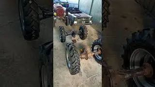мини трактор без цепей.