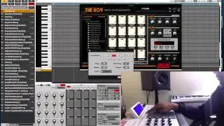 Checking Out The Akai MPC Expansion The 809 For The Akai MPC Renaissance/Studio