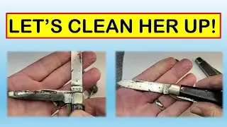 CLEANING A CLASSIC KLEIN'S ELECTRICIAN'S KNIFE! @J.O.VenturesOutdoors