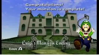 Luigi's Mansion Ending and Credits