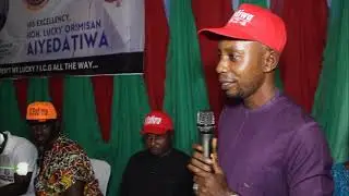 OLA JUSFIN TV.  ICG Support Ayedatiwa