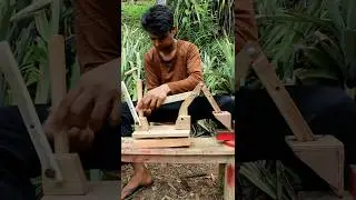 How To Make Wooden JCB , Easy To Make -DIY #shorts