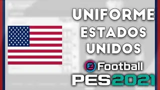 PES 2021 - Uniformes/kits Estados Unidos/United States (20-21) Xbox