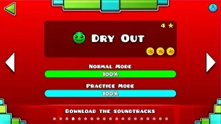 Dry Out - LVL 4 [ALL COINS] Geometry Dash