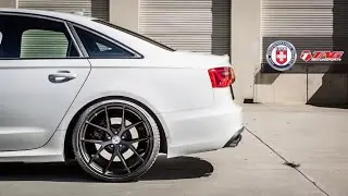 Путь в S-Line Audi A6 c7 и занижение Eibach pro kit
