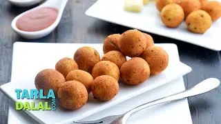 Cheese Balls, Veg Starter Recipe by Tarla Dalal