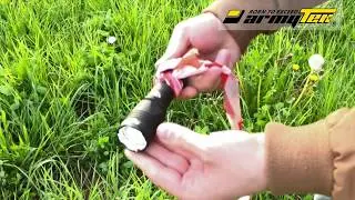 Co się stanie, jeśli zrzucić latarki taktyczne Armytek 800 metrów?