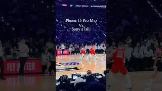 iPhone 15 Pro Max vs Sony Camera 😧