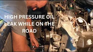 DISASTER OIL LEAK/ OVER A GALLON OF OIL LEAKED EVERYWHERE!