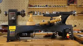 Testing our new Lathe