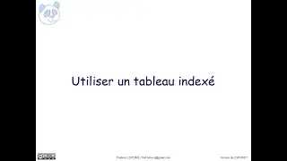 PHP - Utiliser un tableau indexé