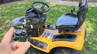 Mower engine dying? Running Rough?
