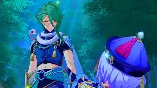 Baizhu DEMO !! Japanese Dub with Eng Sub | VA : Yusa Koji & Shoji Yui | Genshin Impact