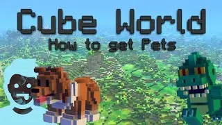 How to tame and name a pet in Cube World 2019