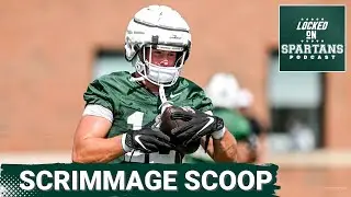 MSU football's Alex VanSumeren SHINING in fall camp; Scoops from Michigan State's Saturday scrimmage