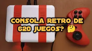 Consola de juegos retro, UNBOXING y prueba rápida