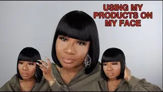 ENTREPRENEUR LIFE: CHIT CHAT DOING MY MAKEUP WITH SOME OF MY PRODUCTS FROM  MY BRAND
