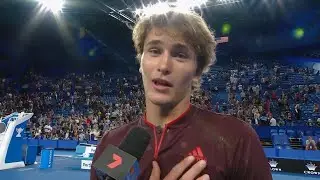 Alexander Zverev and Angelique Kerber on-court interview (RR) | Mastercard Hopman Cup 2018