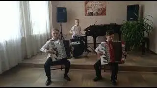 "Трио" Масленникова Ксения,Копылов Елисей,Соколов Тимофей В.Агапкин " Прощание Славянки"