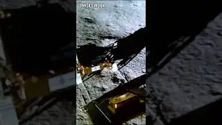 India's Chandrayaan-3 Rover Ramped Down From Lander To The Lunar Surface