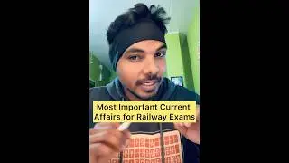 Railway 2024-25 Current Affairs pdf 