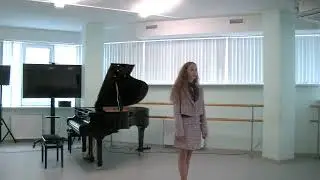 Солодовникова Дарья.  Шостакович Д  Шарманка