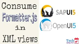 Use Formatter js in SAPUI5 - RealTime Usage - TechTablet