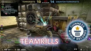 WORLD RECORD TEAMKILLS in CS:GO in 1 video (DEMONETIZED)