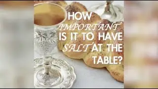 How important is salt at the table?