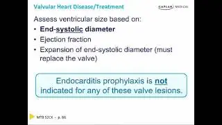 Valvular Heart Disease : Cardiology Chapter 8
