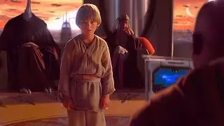 El Consejo Jedi rechaza entrenar a Anakin | Star Wars: La Amenaza Fantasma (LATINO)
