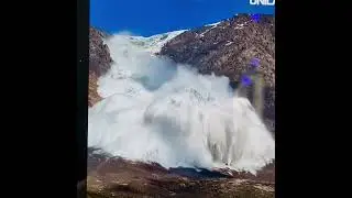 Massive Avalanche KYRGYZSTAN 🇰🇬