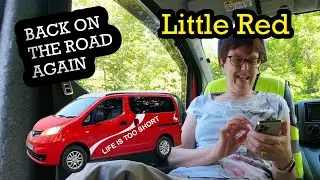 En Route to Anglesey 2021 Vlog 1 - Bank Holiday Travel to Kinver Edge 😱