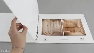 Photobook lò xo ngang size 21x30