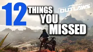 12 THINGS YOU MISSED in 4 MINS | STAR WARS OUTLAWS