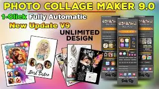 New Photo Collage Maker Pro 9.0 ll Photo Frame Software ll Unlimited Photo Collage With 1- Click ll