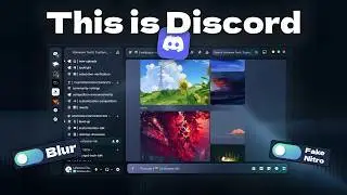 Discord is boring... So I fixed it with modern transparency!