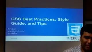 CSS Best Practices, Style Guide and Tips - Chris Love