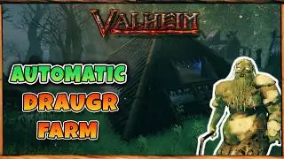 Automatic Draugr Farm  🧟 |  Spawns and Automatically Kills Draugr |  Valheim