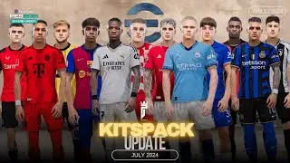 Kitspack Update Pes 2021 & Football Life 2024 Season 24/25 Vol.1 with tutorial (SIDER) PC