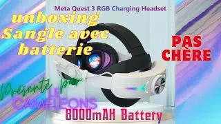 Sangle de tête avec batterie 8000 mAh Meta Quest 3 sur Aliexpress pas chère - bon ou merdasse ?