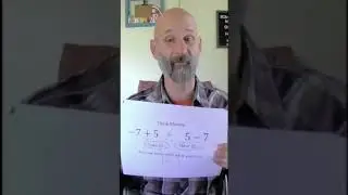 Negative number plus a positive -easy to understand- adding integers