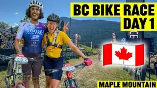 We're Racing BC BIKE RACE! 🇨🇦 (Day 1 Maple Mountain)