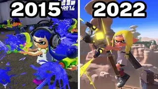 Graphical Evolution of Splatoon (2015-2022)
