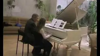 Качурбина Мишка с куклой