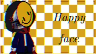 Happy face meme Dust sans. undertale au. not cannon!