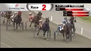 Plainridge Park - Full Race Card, Post Parade results May 31, 2021